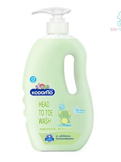 Kodomo แชมพูสบู่เหลว โคโดโม Head to Toe Wash Baby 400 มล.