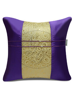 หมอนอิงมงคลคชพงศ์ สีม่วงลูกหว้า