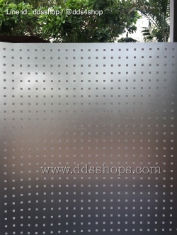 PVC สูญญากาศติดกระจก "White Cube" หน้ากว้าง 90 cm x 100cm