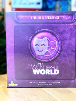 It's A Wonderful World: Leisure & Decadence ภาคเสริมบอร์ดเกม ของแท้