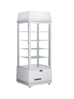 SANDEN INTERCOOL SAG-0983 3.4Q ตู้กระจก 4 ด้าน 4 ชั้น