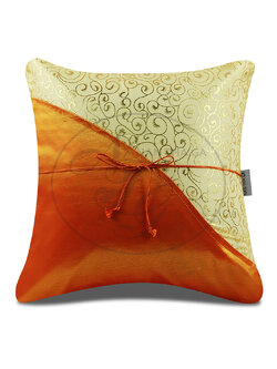 หมอนอิงเอมอร สีส้มดอกกรรณิการ์