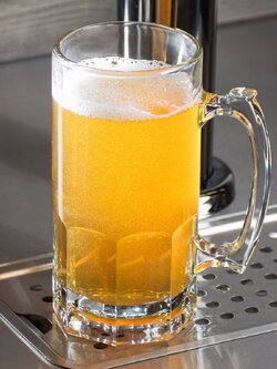 Libbey Super Mug Beer Glass 34 oz./ 1 Litre