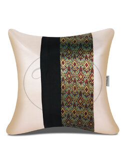 หมอนอิงนิวบาหลี สีครีมสังข์