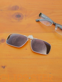 คลิปออนกันแดด Clipsster รุ่น Trapster เลนส์น้ำตาล