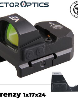 VECTOR OPTIC Red Dot กล้องจุดแดง Frenzy 1x17x24 Red Dot Sight ทนรีคอยล์ถึง ลูกซอง