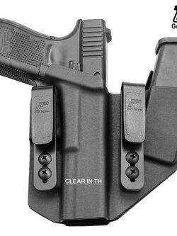 G&F ซองพกใน พร้อมแม็กกาซีน holster G19/19X/23/32/45 IWB Kydex Holster, Right Hand ส่งจากประเทศไทย