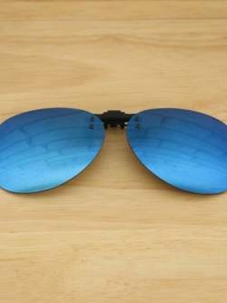 คลิปออนกันแดด Clipsster รุ่น Dropster C เลนส์สีปรอทฟ้า