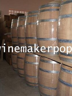 ถังไม้โอ๊คใช้แล้ว