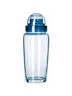 Crystal Shaker with Blue Lid 20.25 oz./ 599 ml (LB-HP974)