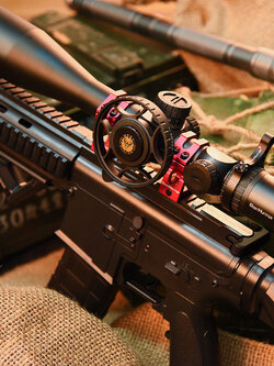 กล้องติดปืน WEST HUNTER WHI 6-24X50 FFP scope เส้นเล็งขยายตามซูม สินค้าแท้ รับประกัน 1 ปี.