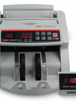 Uni-SMART เครื่องนับธนบัตร เครื่องนับเงิน เครื่องนับแบงค์ ตรวจธนบัตรปลอม US-2800