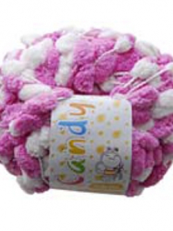 ไหมพรมปอมปอม Bella Bee - Candy