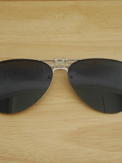 คลิปออนกันแดด Clipsster รุ่น Aviaster B เลนส์สีดำ