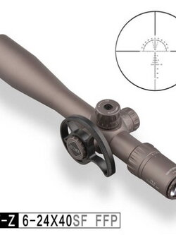 กล้องคุณภาพสูง DISCOVERY VT-Z 6-24x40 SF FFP เส้นเล็งขยายตามซูม