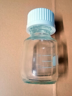 ขวดแก้วบรรจุสารเคมีขนาด 50 ml.