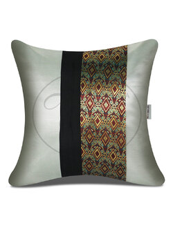 หมอนอิงนิวบาหลี สีเทาสวาด