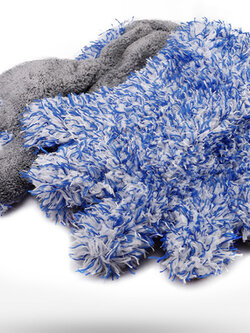 ถุงมือล้างรถไมโครไฟเบอร์2ด้านอย่างดี ไม่ทิ้งรอย Klose 5 Fingers Double Side Wash Mitt