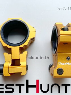 ขากล้องคุณภาพสูง ปรับสูง ต่ำใด้ ADJUSTABLE Profile Scope Mounts 11mm Rail 25.4mm/30mm Universal Scope Rings