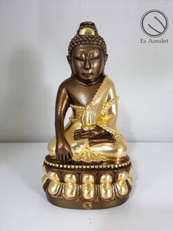 พระกริ่ง โปร่งฟ้า มหามงคล บูชา 4 นิ้ว ชุดกรรมการ 6 องค์ samlit