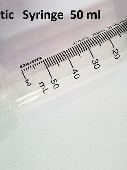 หลอดฉีดยาพลาสติกขนาด50มล.