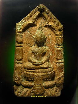 พระขุนแผน พิมพ์พระประธาน กรุวัดจงกลม เนื้อดิน อยุธยา