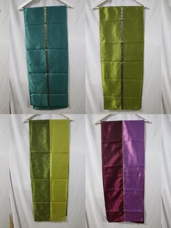 รวมแบบผ้าคาดเตียง ผ้าคาดเตียงทูโทน