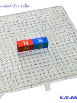 ชุดสาธิตเส้นแรงแม่เหล็กด้วยเข็มทิศ