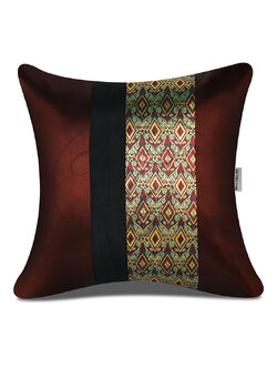 หมอนอิงนิวบาหลี สีน้ำตาลไหม้