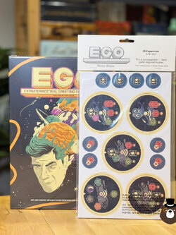 EGO: Extraterrestrial Greeting Organization + ID (Interstellar Disruptions) Expansion บอร์ดเกม ของแท้