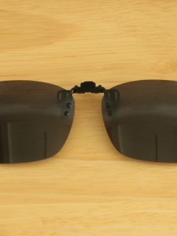 คลิปออนกันแดด Clipsster รุ่น Recster O Signature Edition เลนส์สีดำ