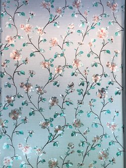 --หมดชั่วคราว- PVC สุญญากาศติดกระจก "Classic 3D Vintage II" หน้ากว้าง 90cm x 100cm