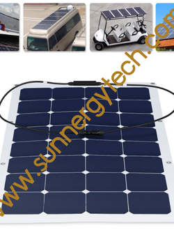 แผงโซล่าเซลล์ Semi Flexible 140W