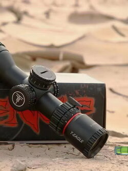 กล้องกันน้ำ กันกระแทก เส้นเล็งขยายตามซูม T-EAGLE MODEL 2023 SR3-12X32AO FFP ชัดแจ๋ว สินค้าแท้ประกัน 1 ปี