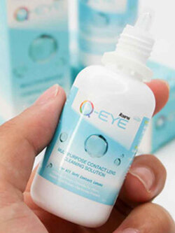 MA01 Q-EYE น้ำยาล้างคอนแทคเลนส์