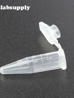 หลอดปั่นเหวี่ยงพลาสติกขนาด 0.5 มล./50อันต่อแพ็ค