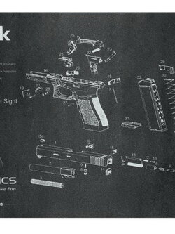 Vector Optics Glock Cleaning Bench Mat แผ่นรองทำความสะอาด