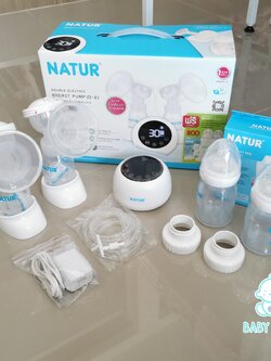 Natur เครื่องปั๊มนมไฟฟ้าคู่ รุ่น D-4