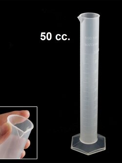 กระบอกตวงพลาสติก ขนาด 50 ซีซี