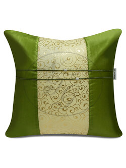 หมอนอิงมงคลคชพงศ์ สีเขียวไพร