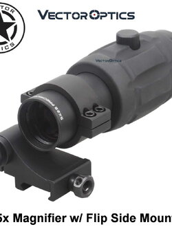 Vector Optics เลนส์ขยาย 5 เท่า Rubber Armored Adjustable 5X Magnifier