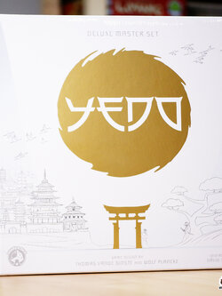 Yedo Deluxe Master Set + (Un)pleasant Surprise + Coins Set + Advisor Deluxe Set บอร์ดเกม Kickstarter ของแท้