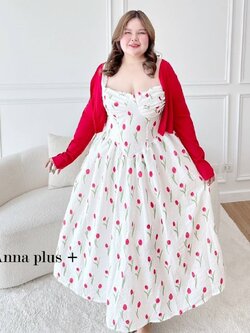 สินค้าหมดไว รบกวนติดต่อทางร้านก่อนทำการสั่งซื้อ A109 แม็กซี่เดรส สาวอวบ ตีเกรดหน้าอก อกได้ถึง54 มาพร้อมเสื้อคลุม