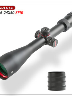 กล้องติดปืน กันน้ำ กันกระแทก T-EAGLE ER 6-24X50 SFIR SCOPE
