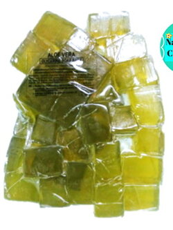 เบสกลีเซอรีนใสผสมว่านหางจระเข้เข้มข้น Aloe Vera Glycerin Soap Base(SLS,SLES FREE)