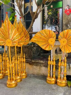 ชุดตาลปัตรพร้อมขาตั้ง