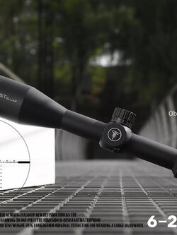 กล้องกันน้ำ กันกระแทกT-EAGLE MODEL 2022 1 STELLAR ST 6-24X50 FFP เส้นเล็งขยายตามซูม ชัดแจ๋วระดับ HD สินค้าแท้ประกัน 1 ปี