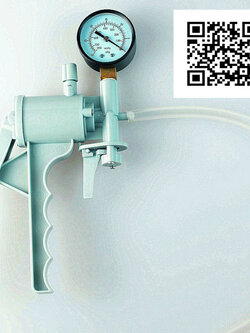 ปั้มสุญญากาศแบบมือพร้อมมานอมิเตอร์