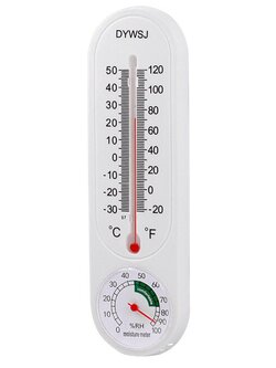 เทอร์โมมิเตอร์ติดผนังแบบพลาสติก