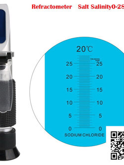รีแฟรกโตมิเตอร์วัดความเค็ม 0-28%